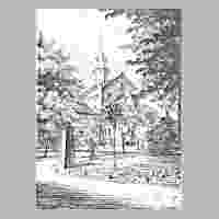111-0823 Ortsteil Allenberg - Zeichnung der Allenberger Kirche.jpg